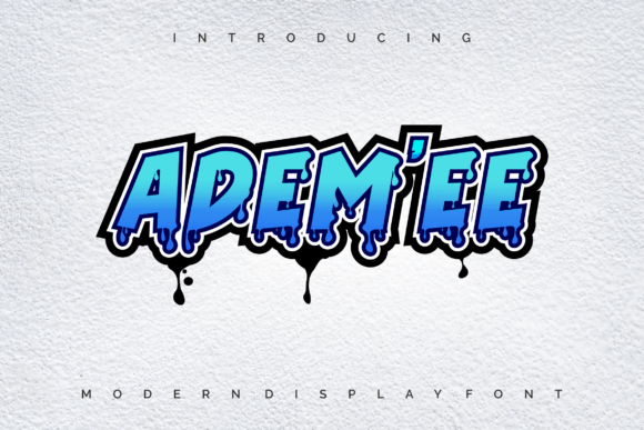 Ademee: A Bold and Authentic Display Font for Every Branding Need