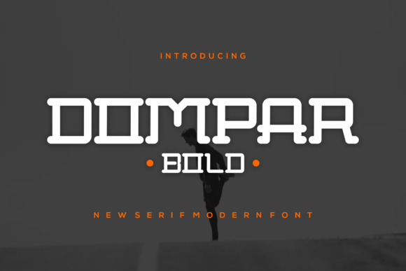 Dampar: A Modern Display Font for Creative Excellence