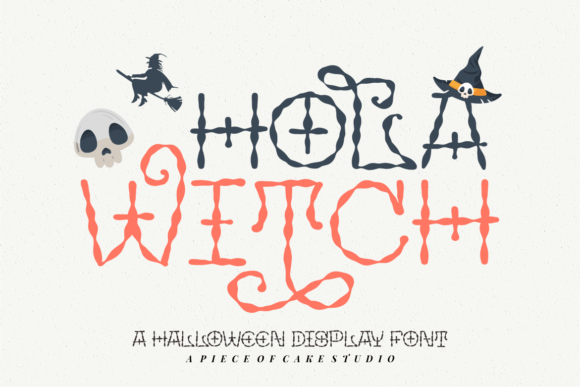 Hola Witch: A Stylish Halloween Display Font