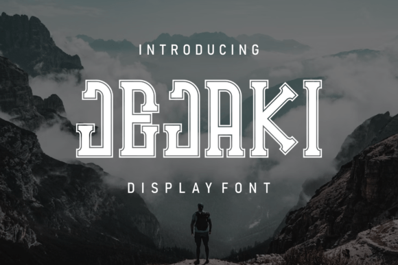 Jejaki: A Bold Statement in Typography