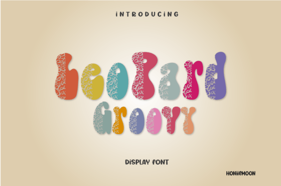 Leopard Groovy: A Bold and Colorful Display Font for Creative Projects