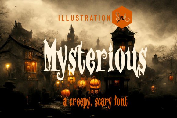 Mysterious: A Spooky Font That Elevates Halloween Design