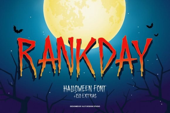 Rankday Typeface: A Halloween-Themed Design Solution