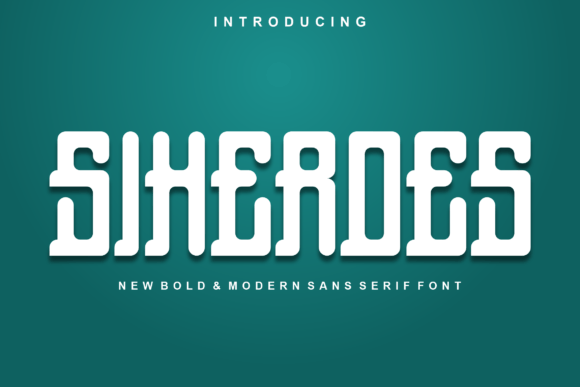 Siheroes: A Modern Display Font That Elevates Your Creative Vision