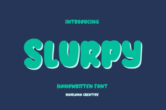 Slurpy: A Playful Font for Creative Expression