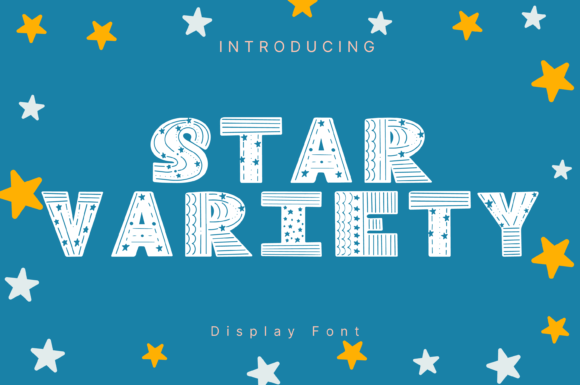 Star Variety: A Unique Font for Creative Expression