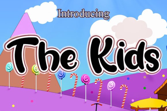 The Kids: A Retro-Style Font for Modern Creative Projects