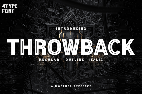 Throwback: A Bold, Stylish Font for Every Project